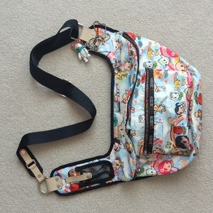 Tokidoki for Le Sportsac Paradiso L messenger shoulder travel bag